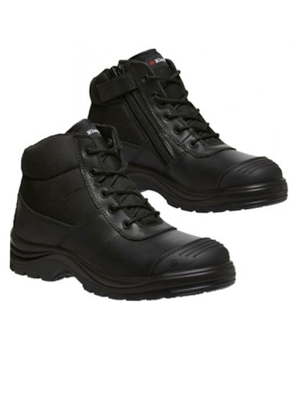 KingGee TRADIE Zip/Lace Safety Boot - K27150