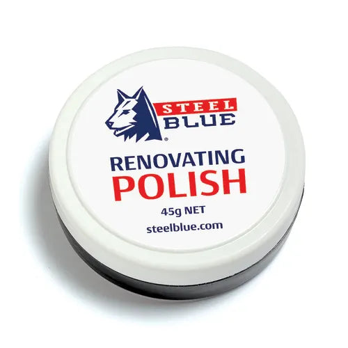 Steel Blue Black Renovating Boot Polish
