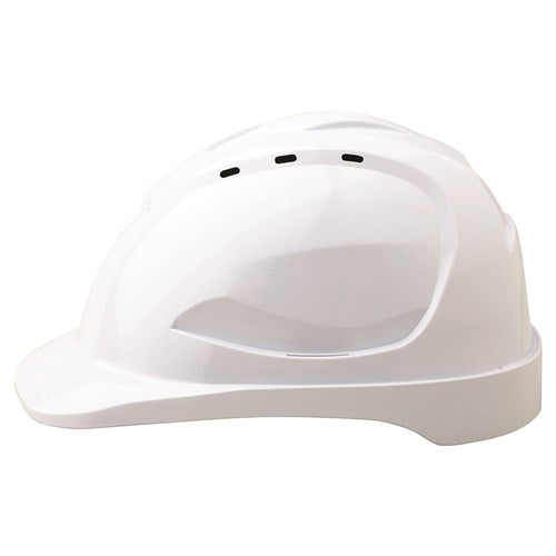 HARD HAT VENTED PINLOCK V9 WHITE