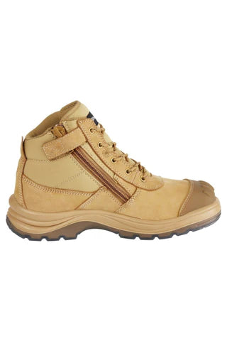 KingGee TRADIE Zip/Lace Safety Boot - K27100