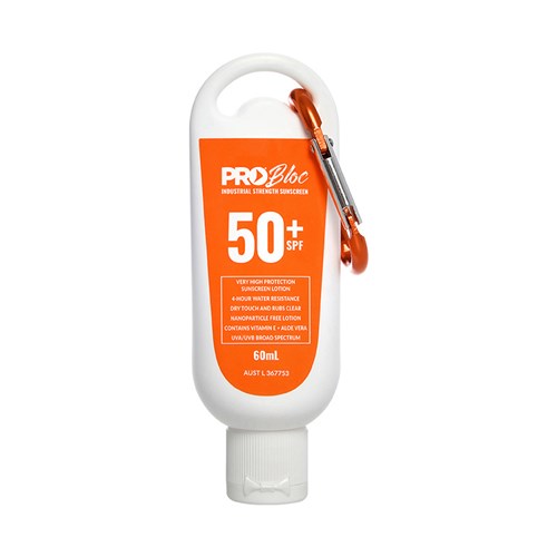 PROBLOC 50+ Suncreen 60ml with Caribiner