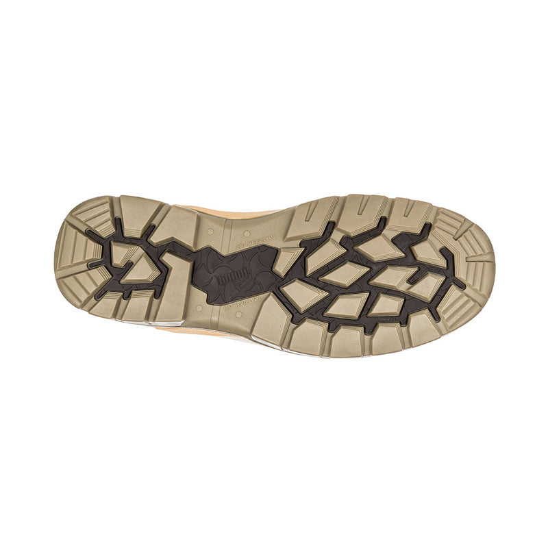 Tanami Scuff Cap Elastic Sided Boot - Brown/Yellow main image 1
