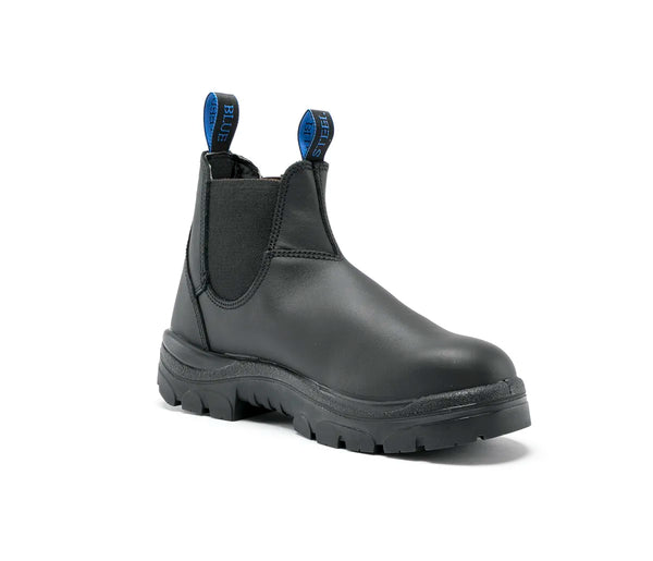 Steel Blue Hobart Elastic Sided Safety Boot +Scuff - 332101