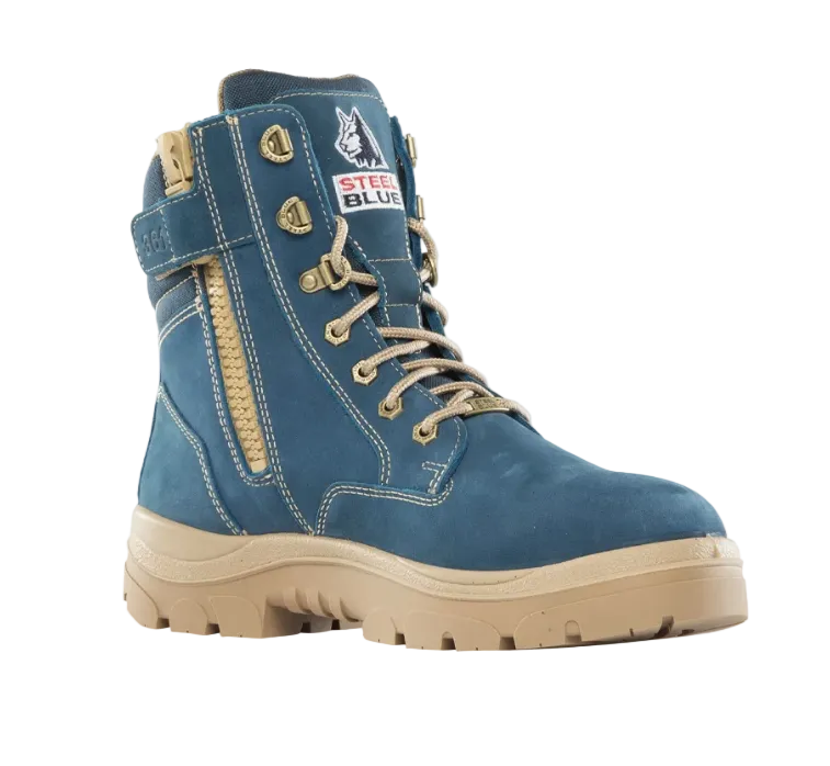 Steel Blue Southern Cross Zip/Lace Safety Boot - 312361