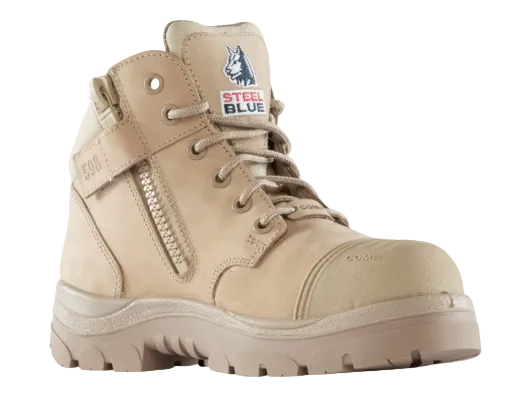 Steel Blue Parkes Zip Scuff Toe Composite Safety Boot - 318598