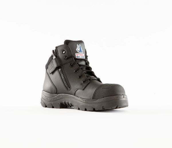Steel Blue Parkes Zip Scuff Toe Composite Safety Boot - 318598