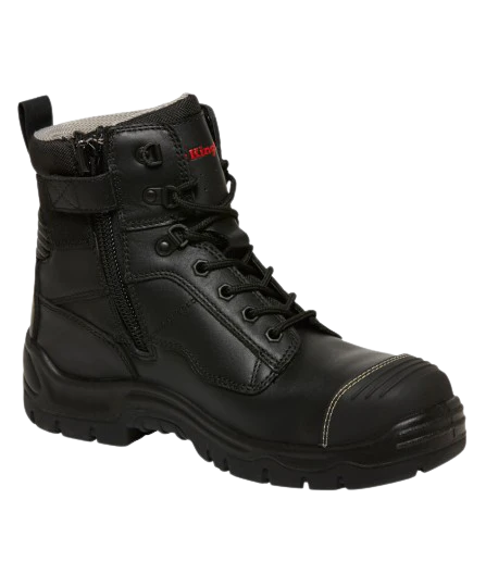 King Gee Phoenix High Zip/Lace EH Safety Boot - K27985