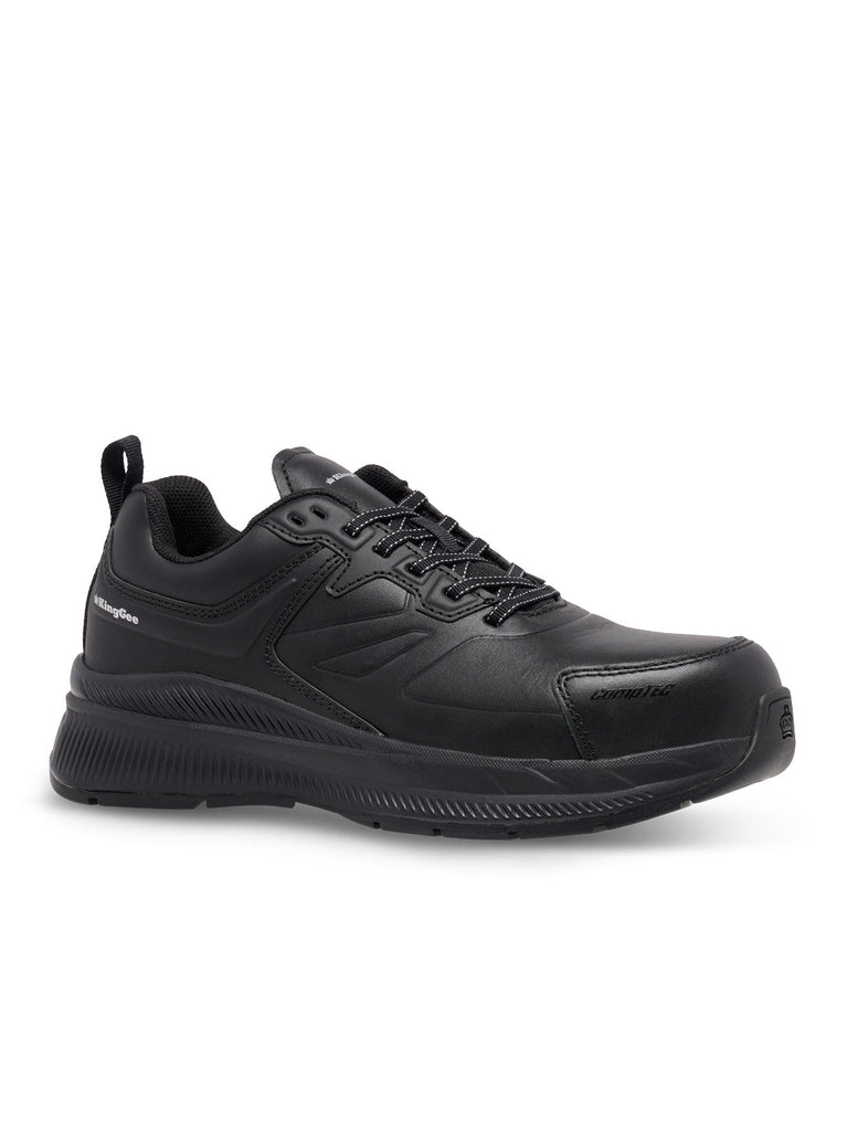 King Gee Ladies HyperTec Lace Up Leather Safety Shoe - K26498