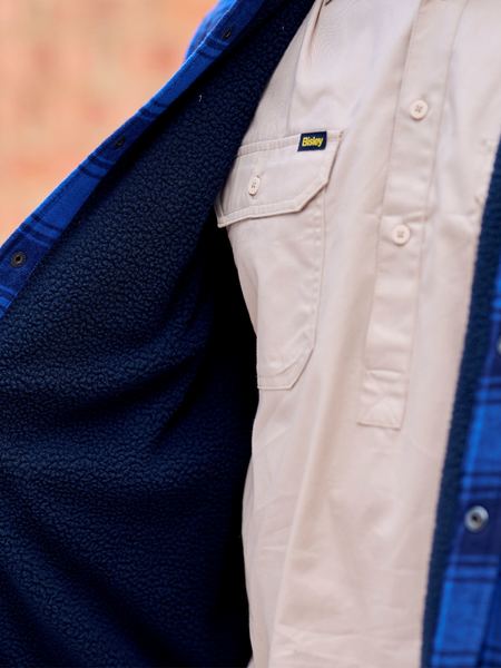 Bisley Shacket with Sherpa Lining - BJ6101