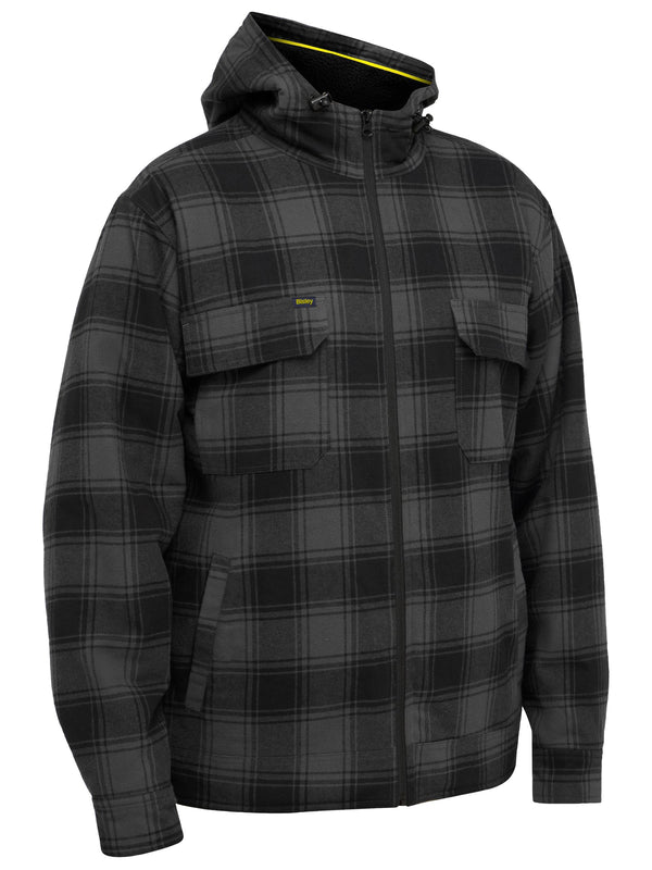 Bisley Zip Hoodie with Sherpa Lining - BJ6102