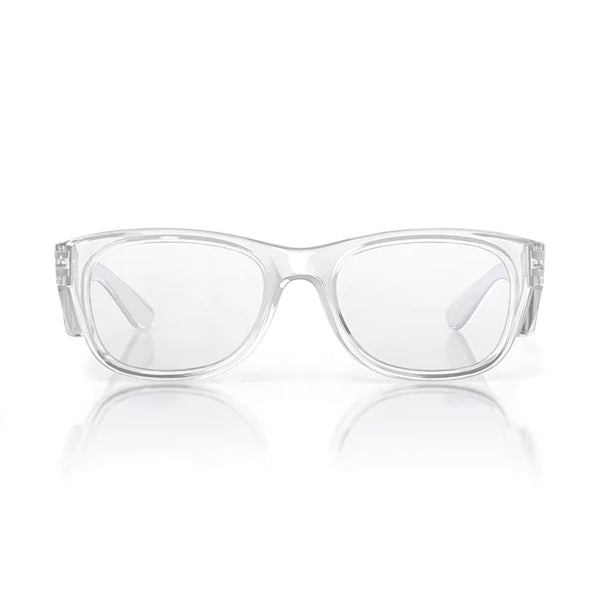 Safe Style Classics Clear Frame/Clear Glasses UV400