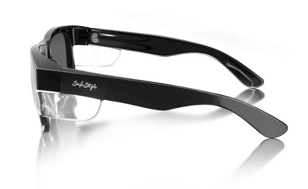 Safestyle Fusions XL Black Frame Tinted Lens