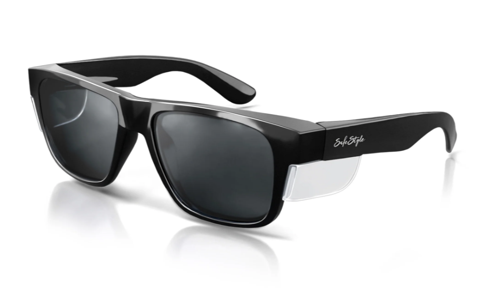 Safestyle Fusions XL Black Frame Polarised Lens