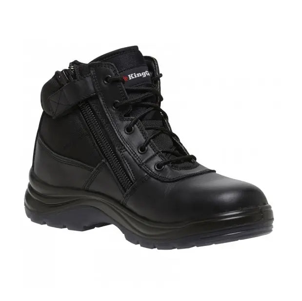 King Gee Tradie Shield Zip/Lace Safety Boot - K23150