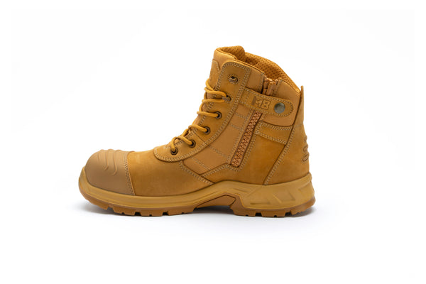 M8 Cobber High Zip/Lace Safety Boot - M8SF001