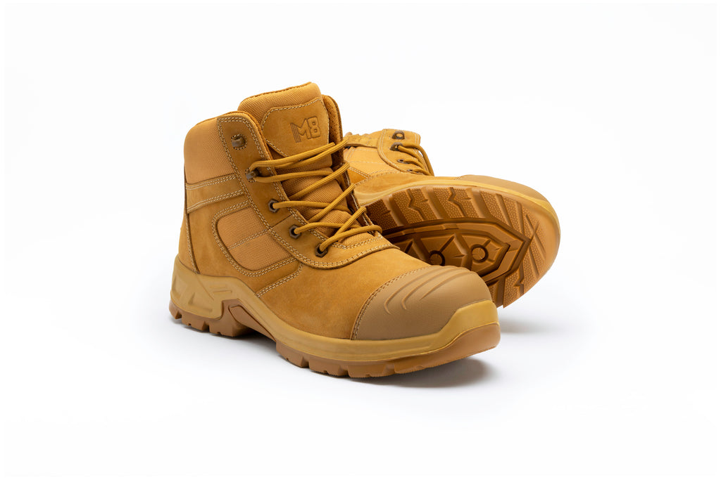 M8 Fella Low Zip/Lace Safety Boot - M8SF002