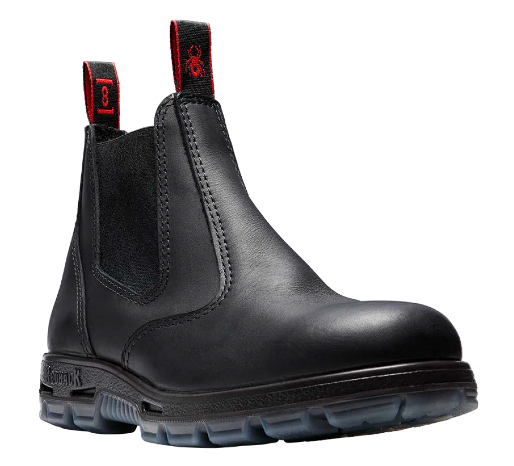 Redback Bobcat Elastic Sided Oil Kip Non-Safety Boot - UBBK