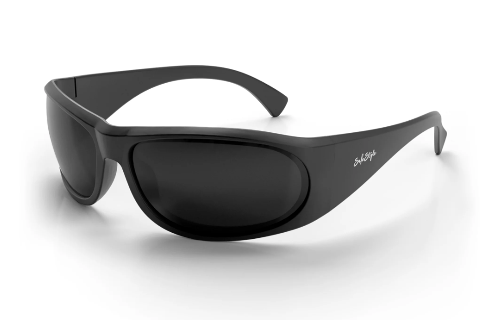SafeStyle Sonics Matte Black Frame Polarised Lens