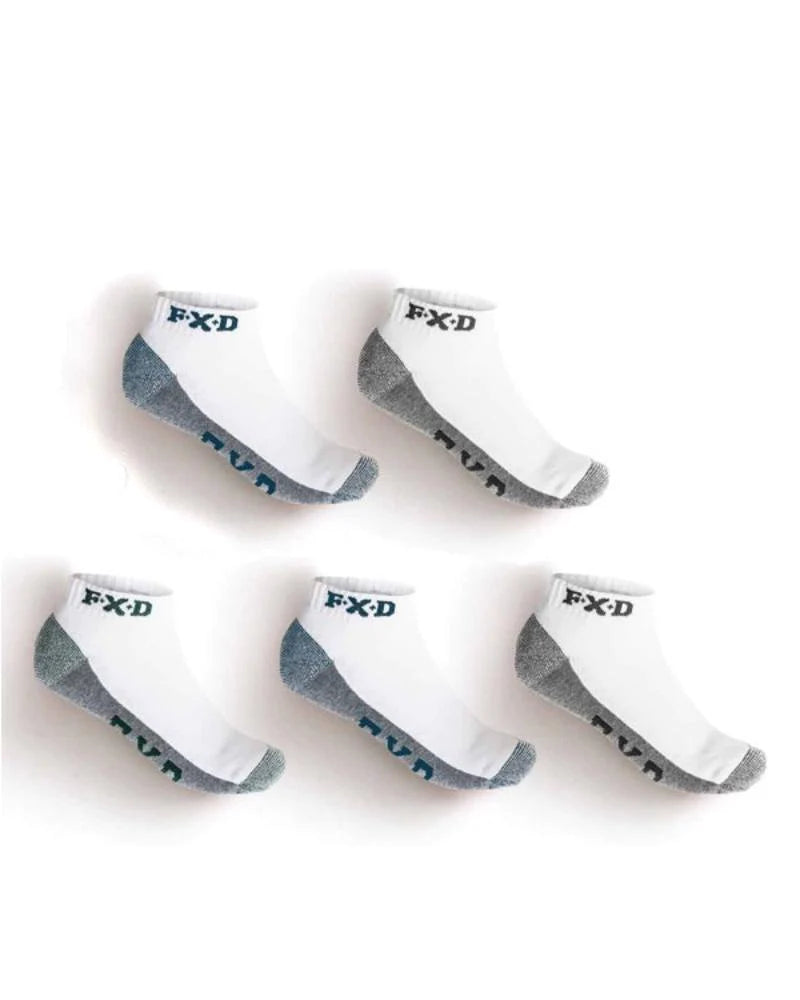 FXD 5PK Cotton Ankle Socks - SK-4