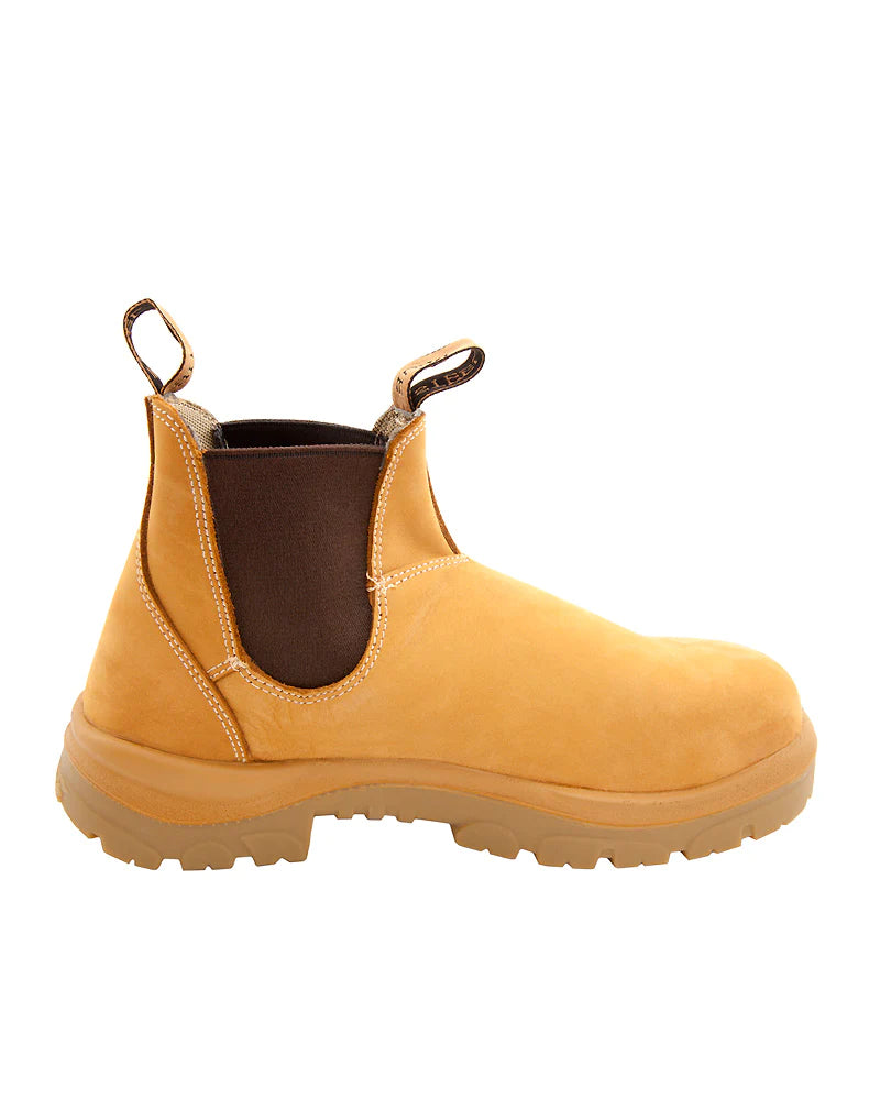 Steel Blue Hobart Nitrile PR Sole Elastic Sided Safety Boot + Scuff ...