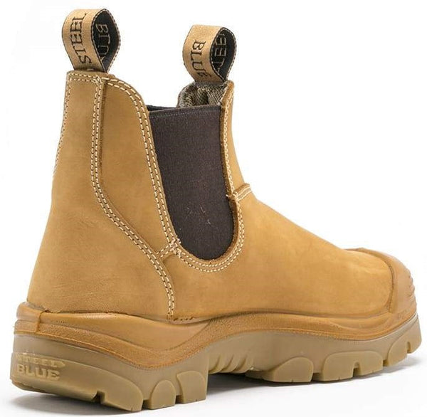Steel Blue Hobart Safety Elastic Sided +Scuff Boot - 332101