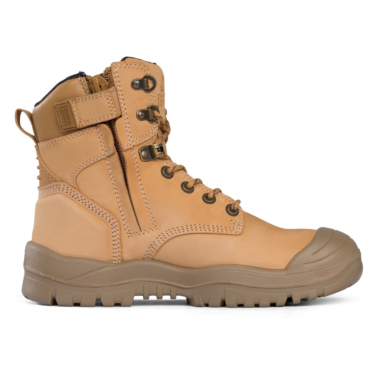 Mongrel High Leg Vibram Lace/Zip Safety Boot + Scuff - 561050 ...